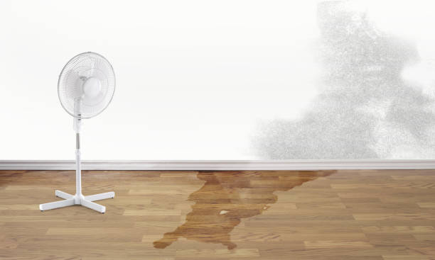 Water damage restoration process in UT